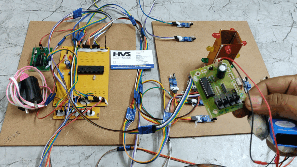 HVS-3633. Enhanced traffic discipline - Density based Traffic signal 🚦 with Ambulance clearance.