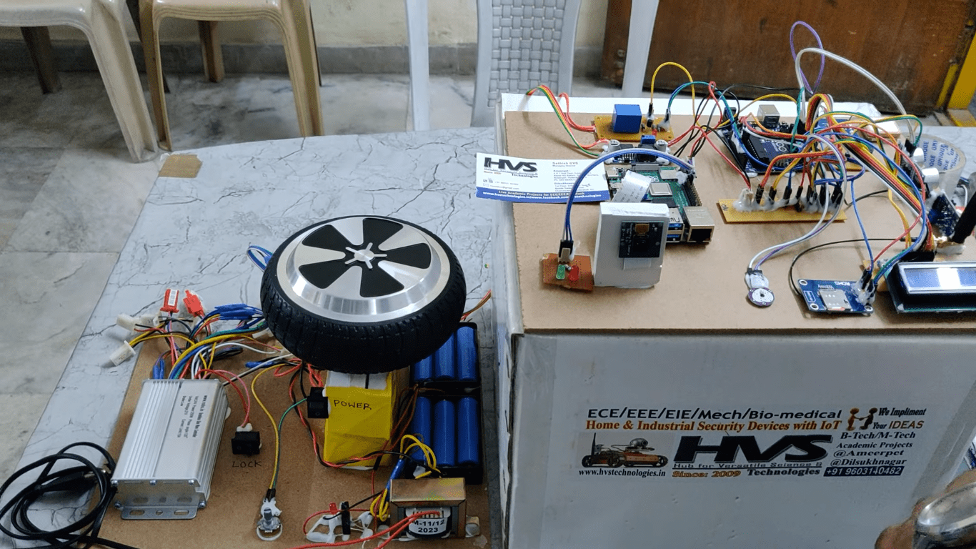 HVS-3635. Driver Drowsiness detection, health monitoring with Alcohol, obstacle SMS alerts GPS Raspberry pi
