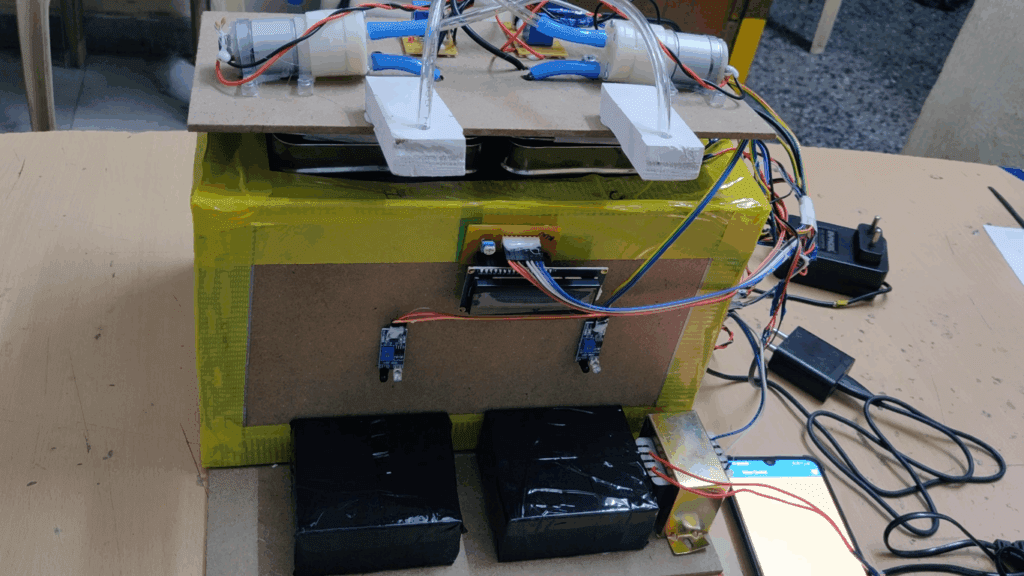 HVS-3326. Voice based Hot and Cold Water Dispenser using Raspberry pi3