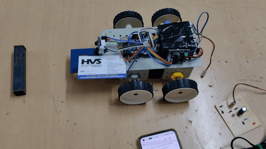 HVS-3333. IOT based Battlefield Assistive Robot.