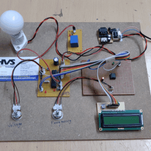 HVS-3354. Power Grid Failure detection based on sensing frequency or voltage variation.
