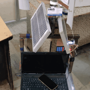 HVS-3364. Wind and Solar Mobile and Laptop Charging Station.