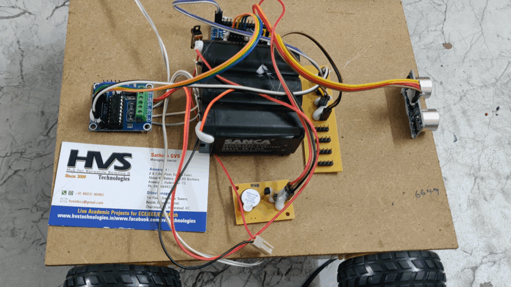 HVS-3630. Automatic collision avoidance system using sensor technology