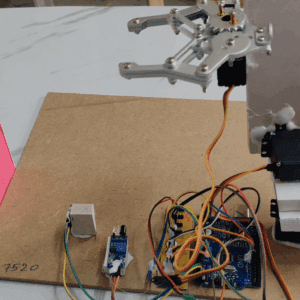 HVS-4589. Colour Sorting Pick and Place robotic arm.