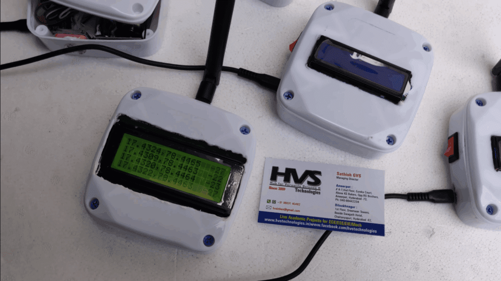 HVS-4590. Vehicle Tracking System Using LORA and GPS