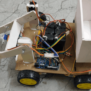 HVS-4580. Intelligent based garbage recyclable line following robot