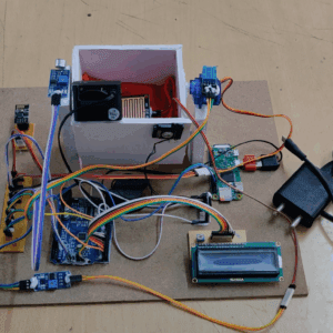HVS-3310. Smart Cradle System using IOT with Live streaming and Blynk Monitoring.