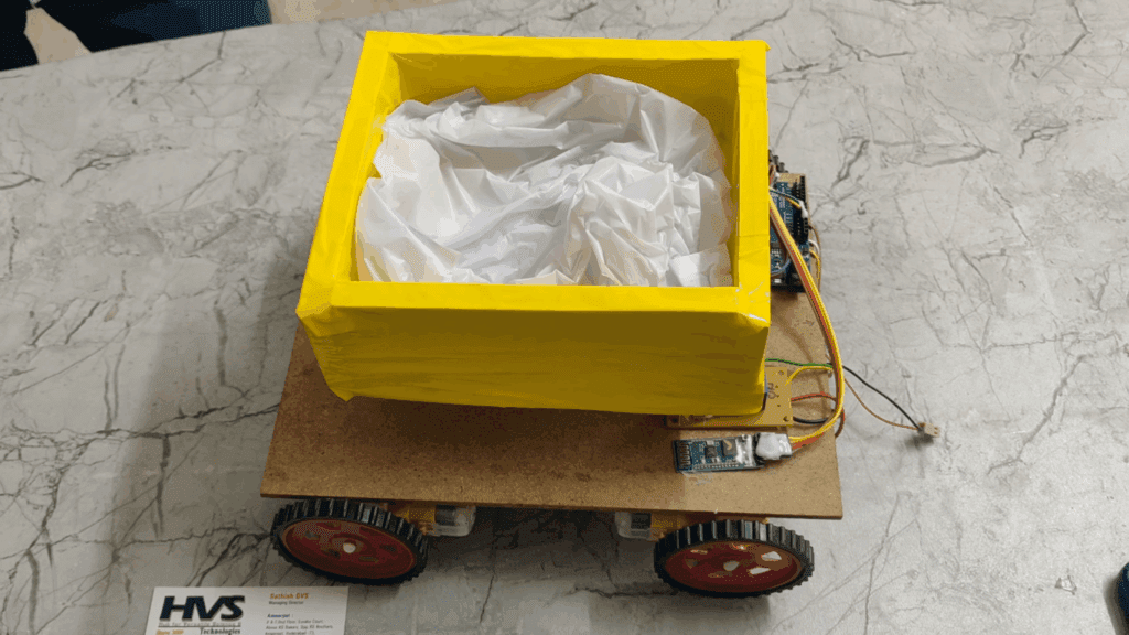 HVS-3642. Bluetooth Control 360 ° Rotating Trolley