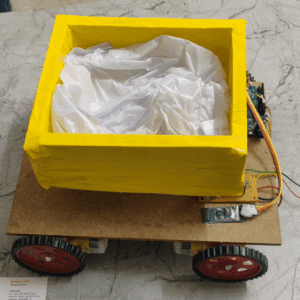 HVS-3642. Bluetooth Control 360 ° Rotating Trolley