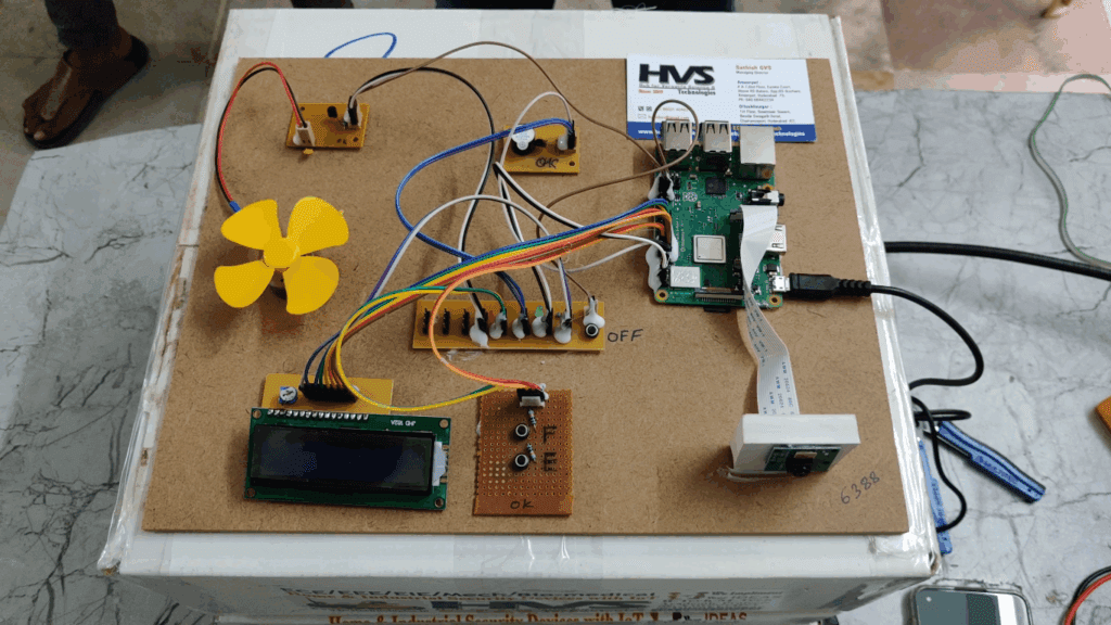 HVS-3654. Face Recognition based Vehicle Ignition Controlling System