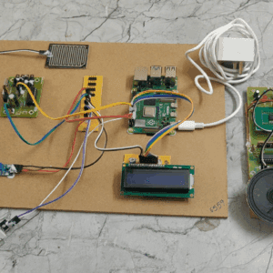 HVS-3658. Voice based weather monitoring system using RF