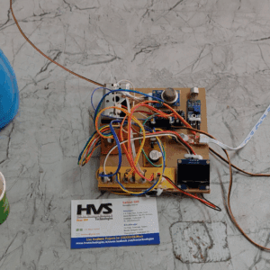 HVS-3661. Pollution Sensing Wearable Device(Air water and sound)