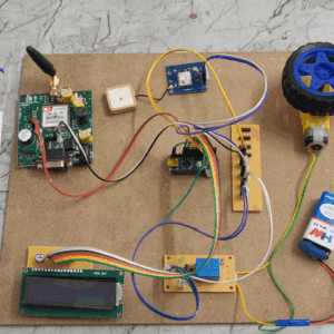 HVS-3088. IOT based vehicle theft detection and prevention system using GSM&GPS module.