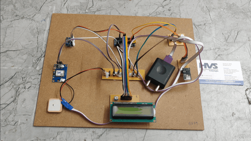 HVS-4578. IOT Based Automatic Vehicle Accident Detection and Rescue System.