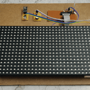 HVS-1687. IOT based College notice board LED display.