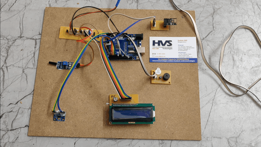 HVS-4576. IoT based Disaster Management System.