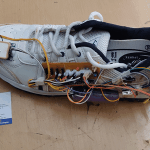 HVS-3313. Smart Shoes With GSM, GPS.