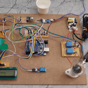 HVS-4573. IOT based Greenhouse monitoring system.