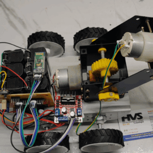 HVS-4546. Pick and Please Robot using Bluetooth technology.