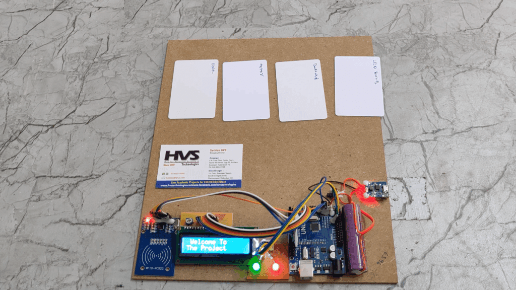 HVS-4530. Shopping Trolley Based on RFID and Arduino