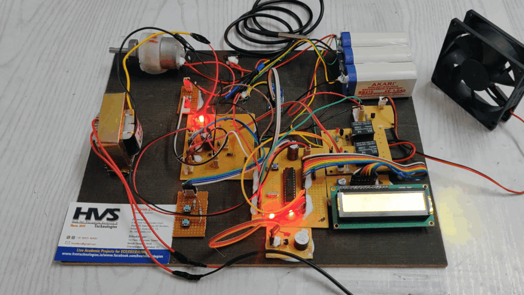 HVS-4603.Electrical Vehicle BMS with charge Monitoring and Fire 🔥 Protection using DS18B20