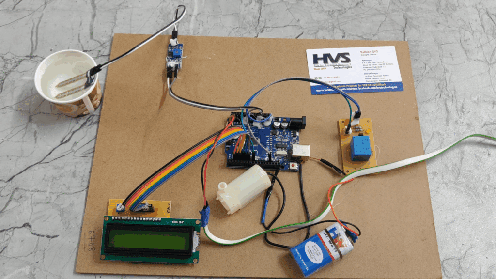 HVS-4560. Measurement of Moisture Using Moisture Sensor.
