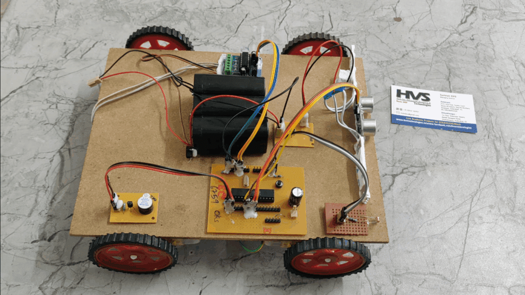 HVS-4556. Microcontroller Based Automatic Vehicle Head Light Intensity Control and Obstacle Alerting System.