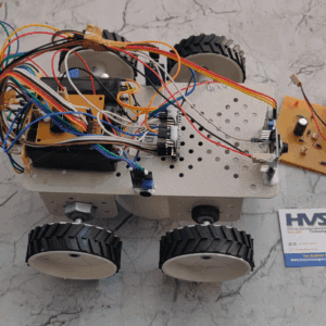 HVS-4551 .Night Patrolling Robot with Esp32 Cam.