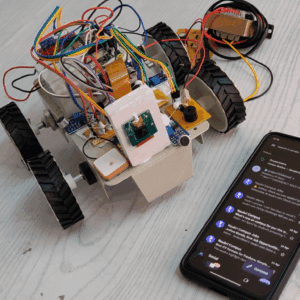 HVS-4612.Night patrolling Robot 🤖 with GPS and Video email alerts using Raspberry pi.