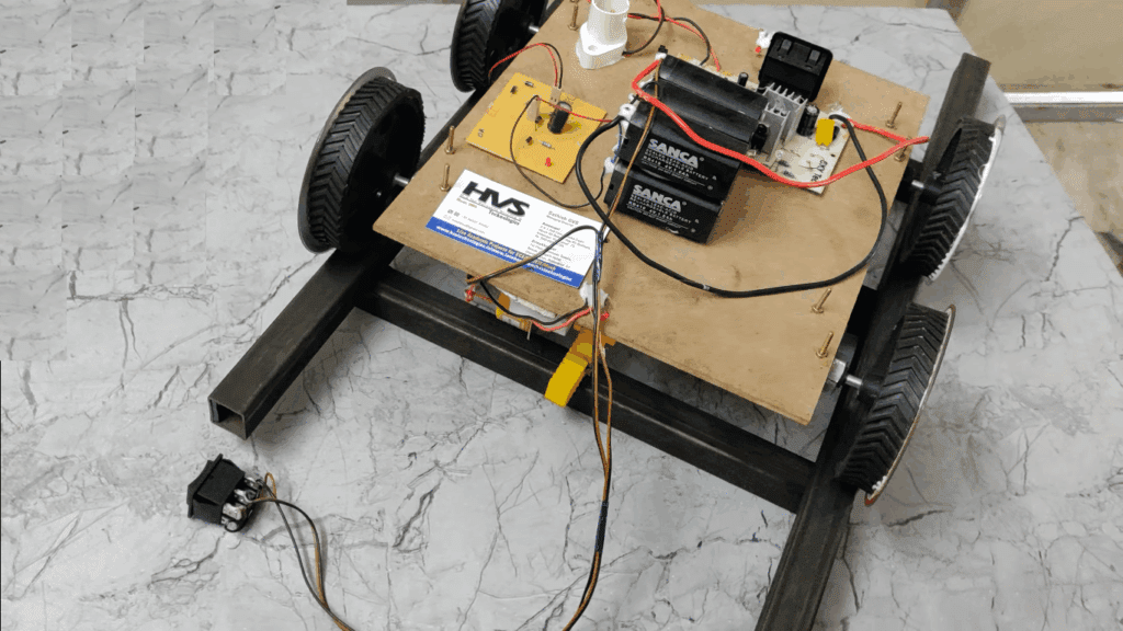HVS-4540. Railway Track Power Generation Using Rack and Pinion Mechanism.