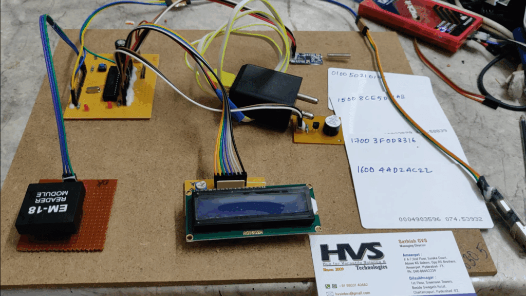 HVS-4601--Smart shopping Cart Using RFID with Auto-Billing and Theft Detection