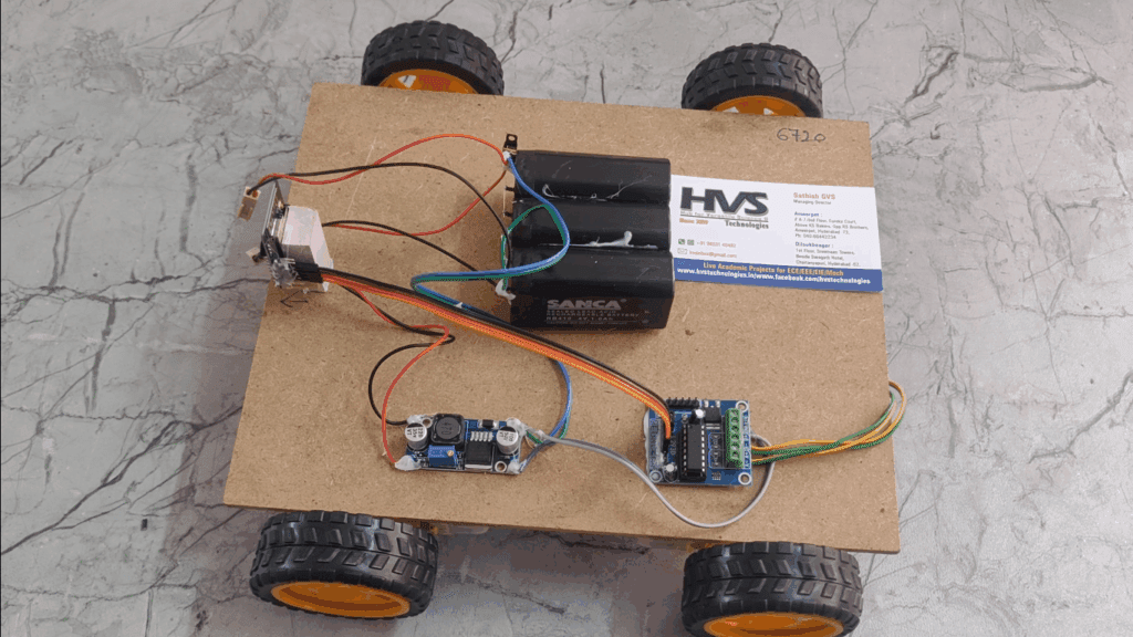 HVS-4599--Surveillance Robot  Using ESP32cam