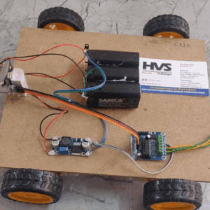 HVS-4599--Surveillance Robot  Using ESP32cam