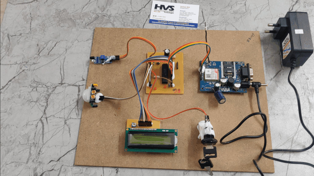 HVS-4428--BABY PRESENCE DETECTOR AND WORKING SYSTEM IN CAR