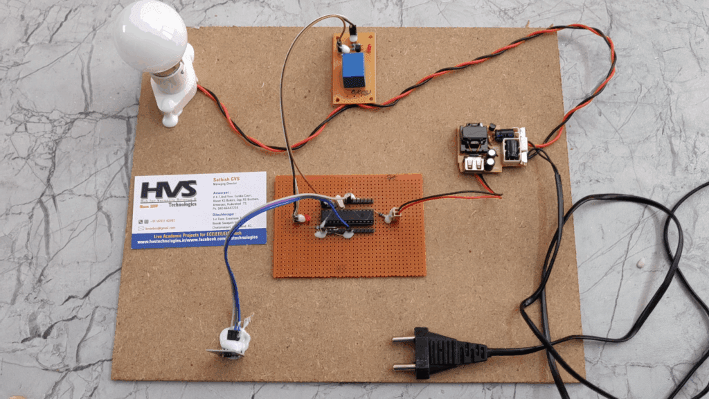 HVS-4422.-Automatic motion controlled smart light using ATmega328 and motion sensor