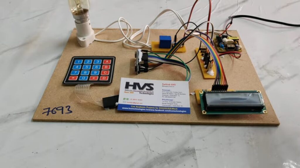 HVS-1883. Electric Line Man Safety with Password Based Circuit Breaker