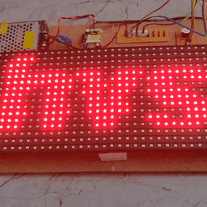HVS-4410. Android Bluetooth Control College Notice board using P10 LED Display