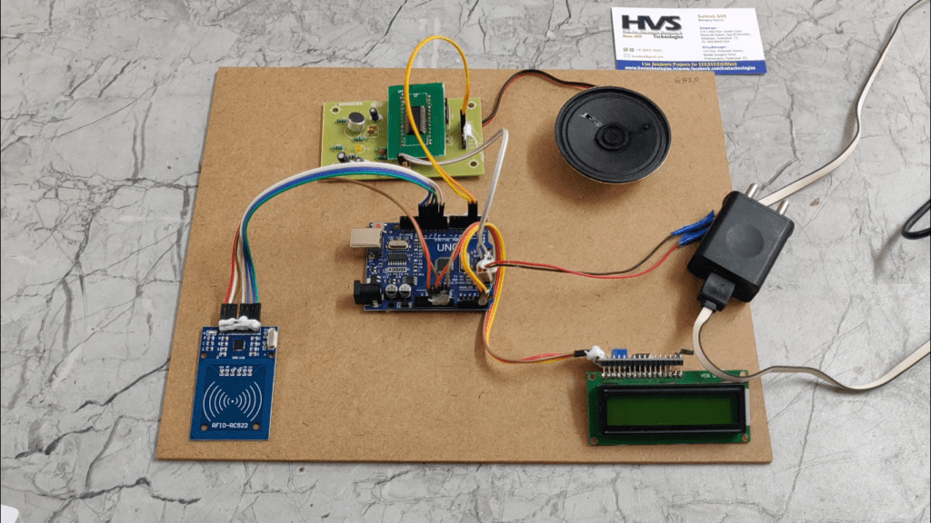 HVS-102. Bus Identification System for blind Using Arduino