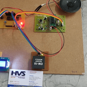 HVS-1719.Bus Identification System for Blind with voice announcement using PIC