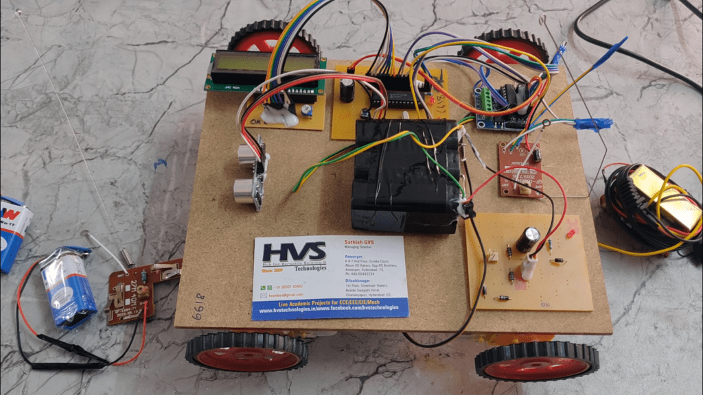 HVS-2695. Smart zone based Vehicle speed control system based on RF using SR04
