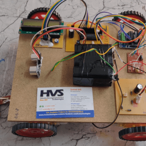 HVS-2695. Smart zone based Vehicle speed control system based on RF using SR04