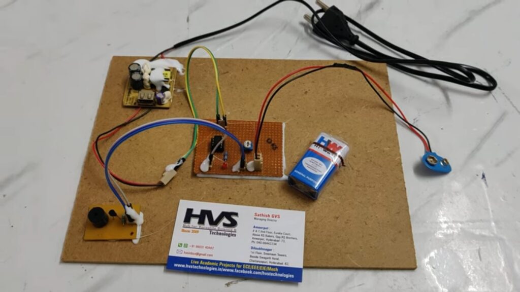 HVS-1000. Automatic Power failure Indication.