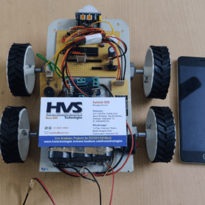 HVS-1696. Live Human Being Detection Wi-Fi Controlled Robot.