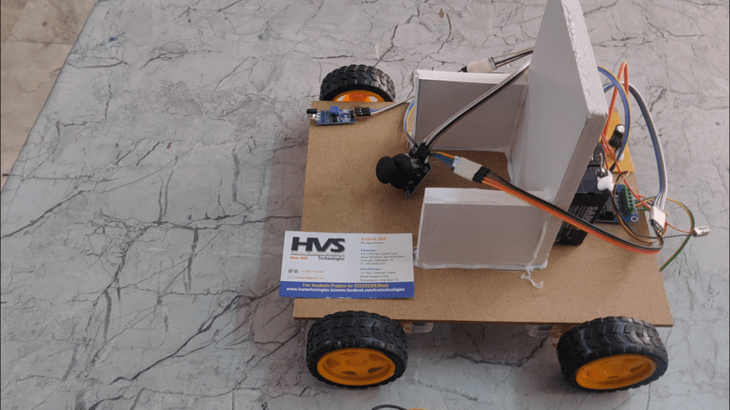 HVS-1021. Joystick controlled wheel chair with Auto mode and obstacle sensor