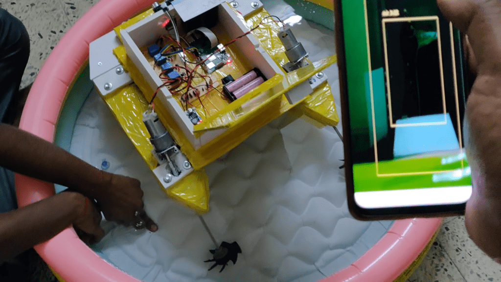 HVS-3651. AI ENABLED UNMANNED AUTONOMOUS BOAT FOR REAL TIME THREAT DETECTION