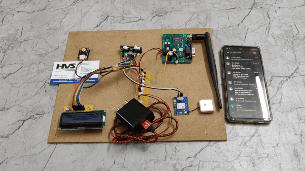 HVS-4406.   Accident Alert and Location Sharing System