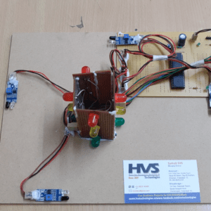 HVS-1320.Density based Traffic Signal System using PIC Microcontroller