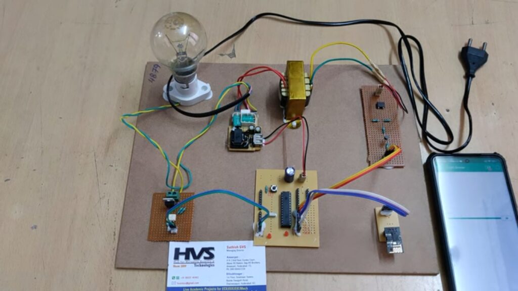 HVS-1684. Smart way to AC bulb intensity step by step controlling using IOT