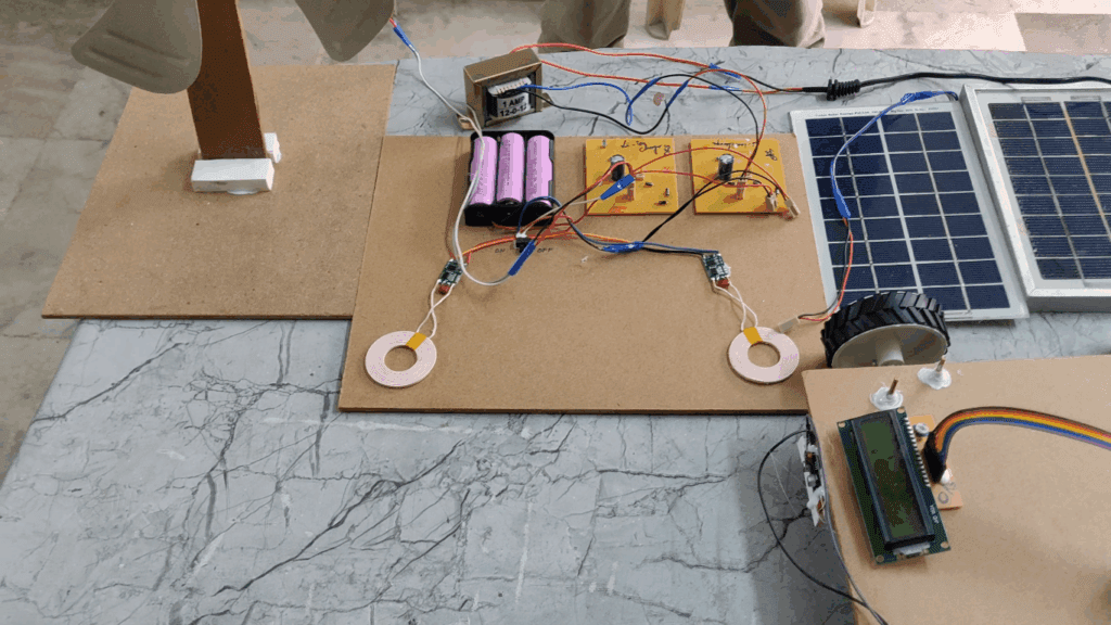 HVS-4403.  DYNAMIC WIRELESS ELECTRIC VEHICLE CHARGING SYSTEM USING SOLAR AND WIND