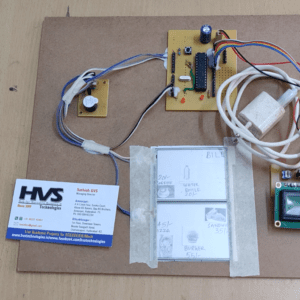 HVS-1062. Design of Haptic interface Restaurant using 4-wired resistive Touchscreen
